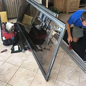 sliding glass door frame repair Signal Hill